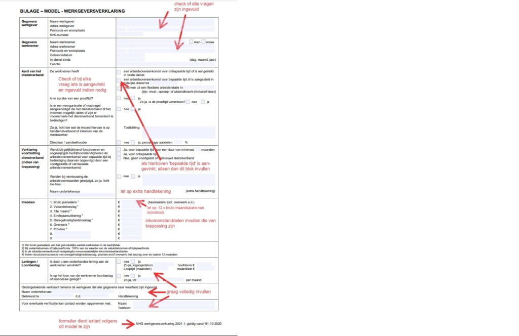Werkgeversverklaring Uitgelegd - HelloHypotheek